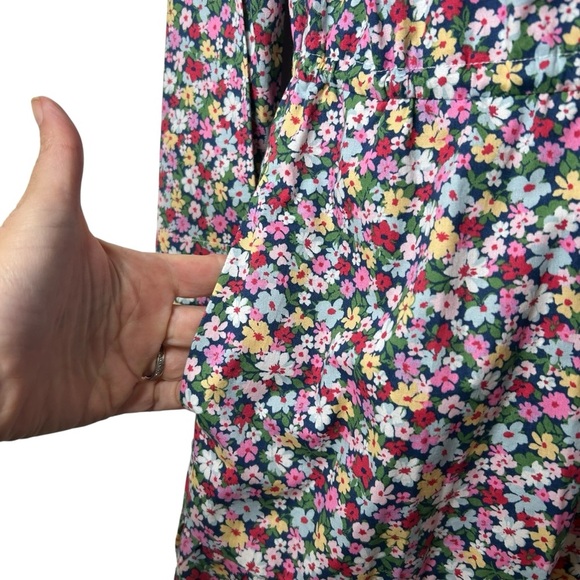 Tuckernuck Pomander Place Lucy ditsy floral shirt dress size small cocktail - Picture 6 of 12